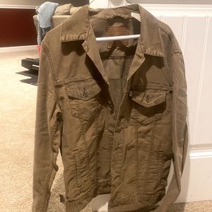 Levi Strauss brown schacket size large